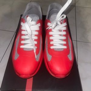 Men's Prada America's Cup Soft rubber sneakers